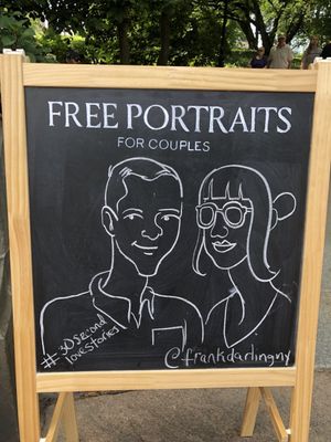 Portrait of Kegan Fisher and Jeff Smith as part of Frank Darlings 30 Second Love Stories Portrait Series.