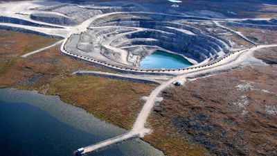 A Canadian diamond mine that is known for producing sustainable diamonds.