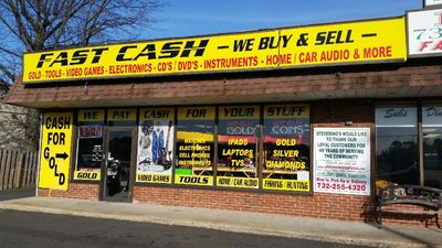 A pawn shop where you can purchase recycled diamonds.