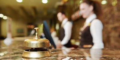 Hotel concierge — the first place you should go if you lost your engagement ring at a hotel.