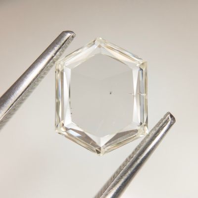 Rose cut portrait diamond