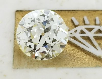 An old european cut diamond