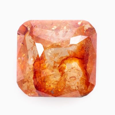 Rose Cut | Orange Flame Cushion 0.51ct