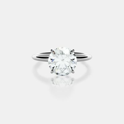 Frank darling custom engagement ring setting the plunge in platinum