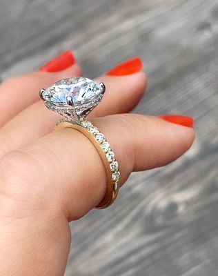 six carat diamond ring