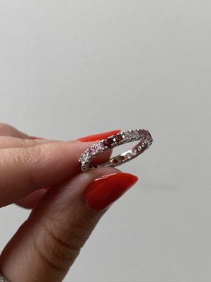 Frank Darling custom gemstone anniversary ring