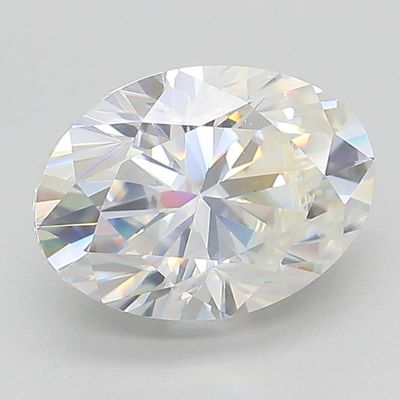 Frank Darling Charles and Colvard oval moissanite
