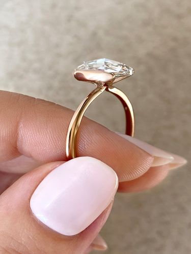 rose cut diamond engagement rings